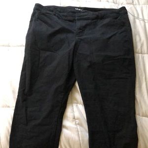 Black Ankle Chinos